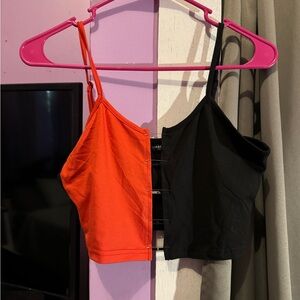 Tank top cropped shirt